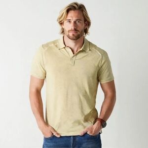 Tommy Bahama Men's button down Polo Shirt Short Sleeve Size L